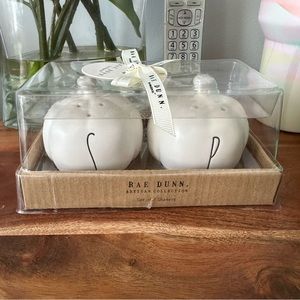 Rae Dunn Pumpkin Salt & Pepper Shaker Set